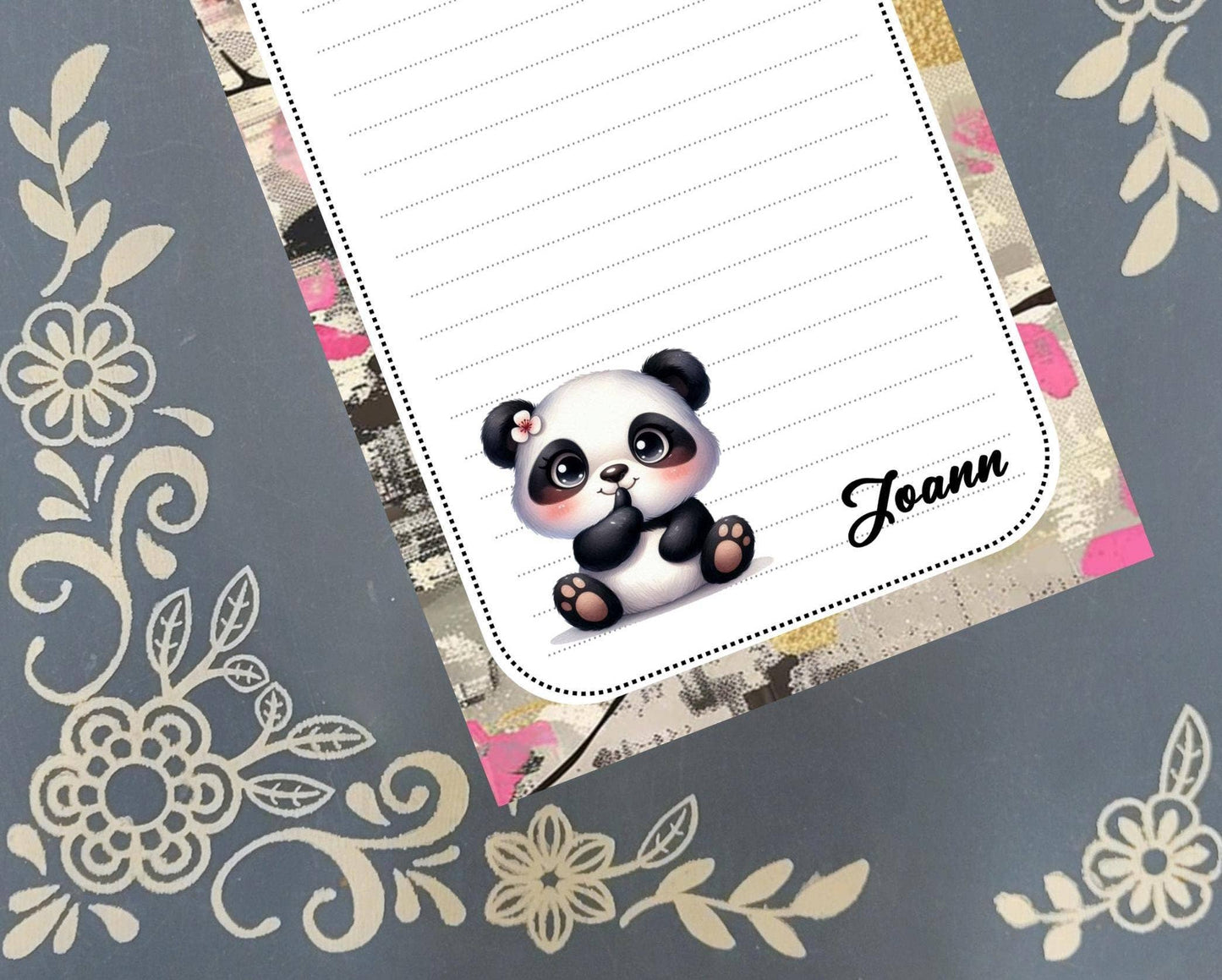 Notepad Panda, Cute Panda, Stationery: 40 pages