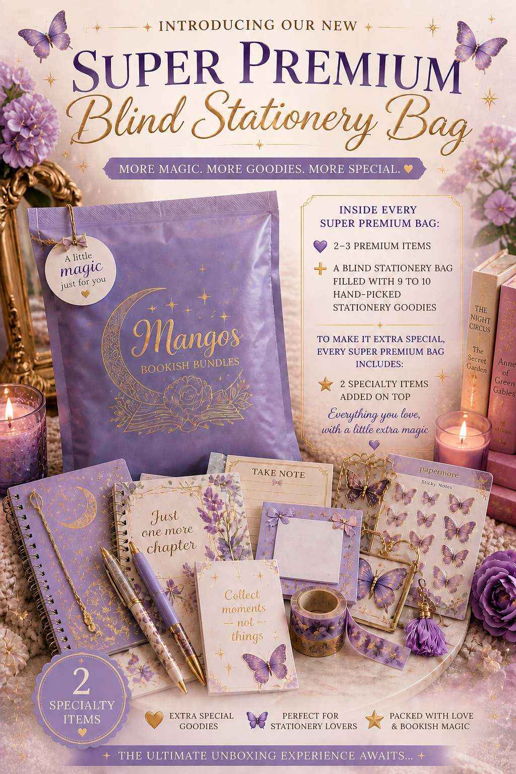 ✨ Super Premium Blind Stationery Bag ✨