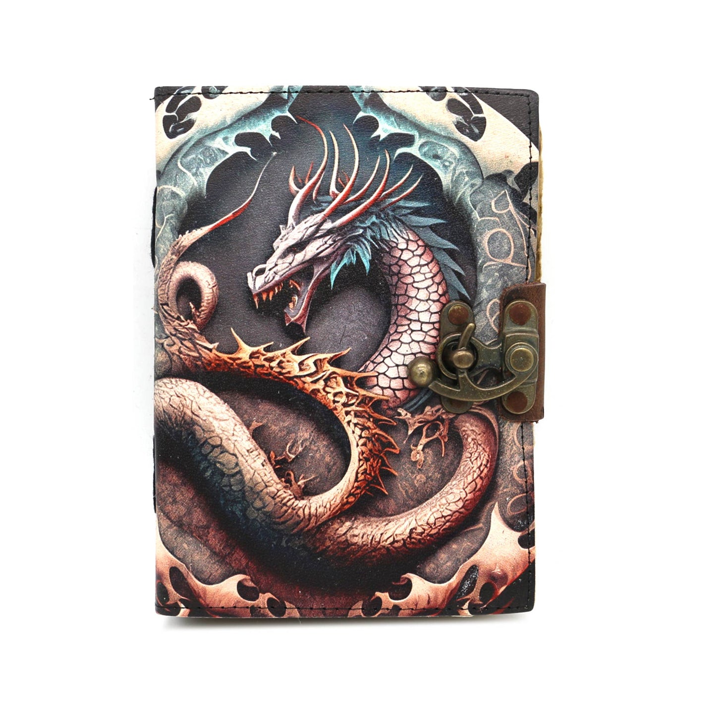 Dragon's Den Blank Leather Journal (5 x 7 in.)