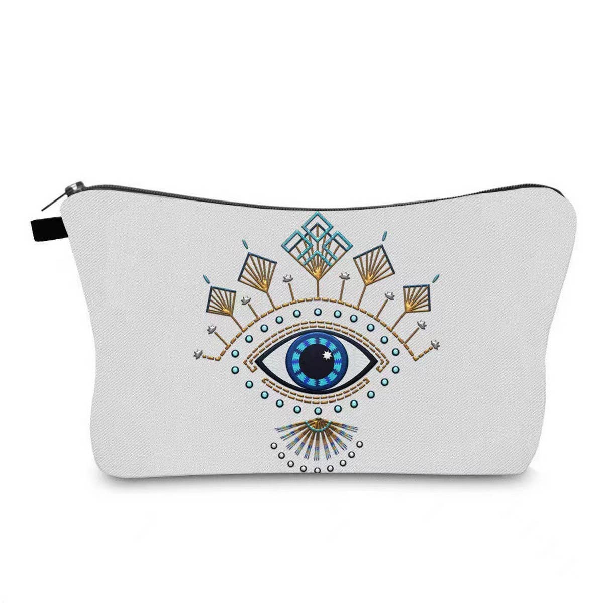 TRAVEL DEVIL'S EYE PRINT COSMETIC BAG_CWAB2252: TYPE15 / (OS) 2