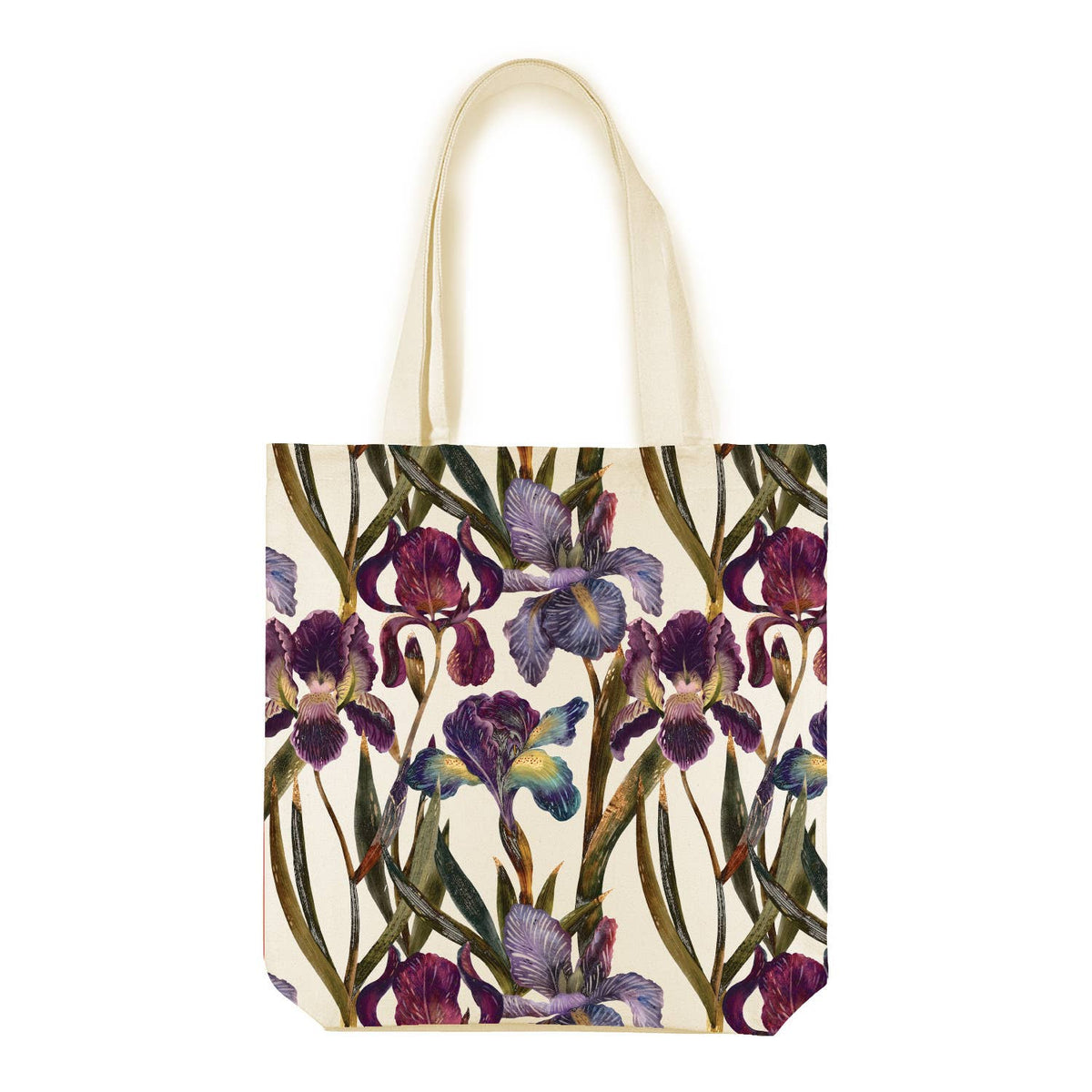 Canvas Shopper Bag - Irises (CASE PACK OF 3)