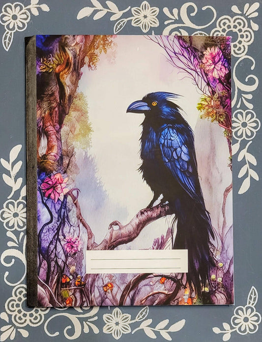Raven 1, Covered Notebook: Pocket 3.25x4.5