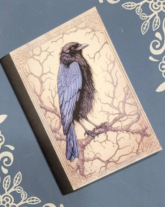 Raven 2, Covered Notebook: Pocket 3.25x4.5