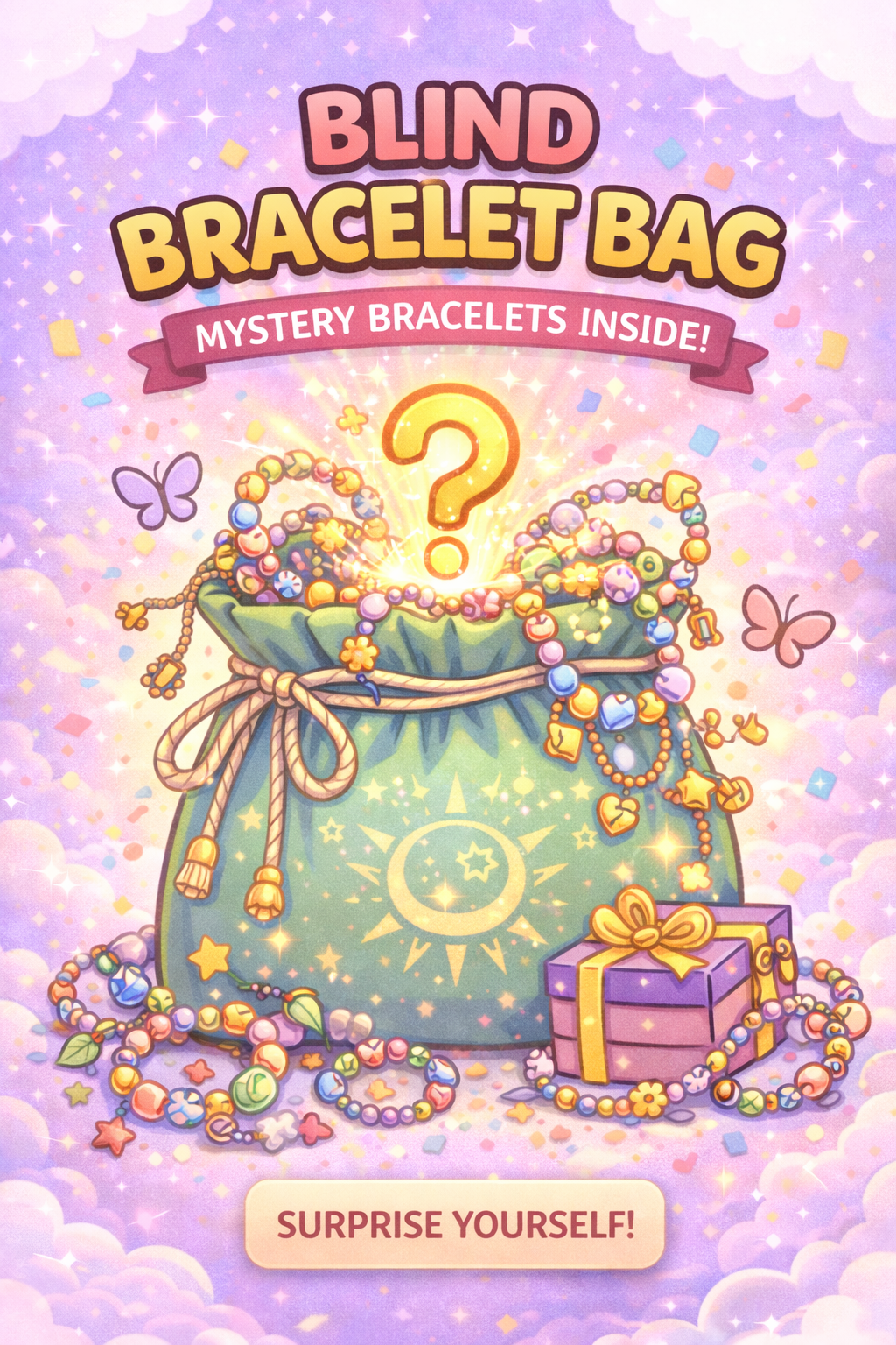 💫 Surprise Bracelet Blind Bags – Find the Bonus Bead! 🎁