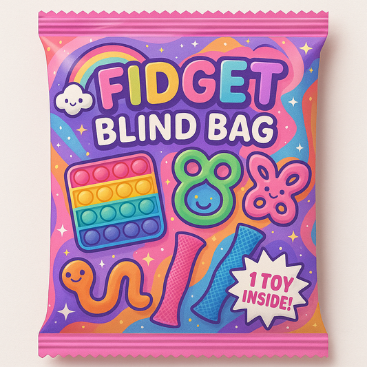 Fidget Mystery Blind Bags – Set of 6 (Bonus Bag if You Find a Bead!)