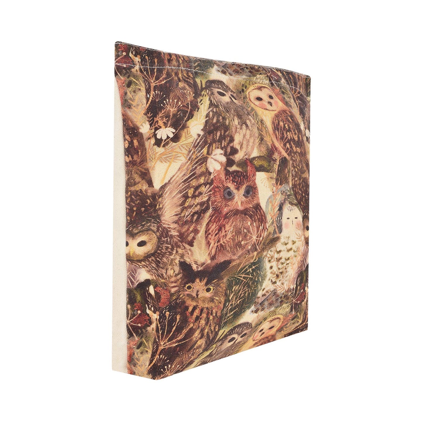 Canvas Shopper Bag - Owls