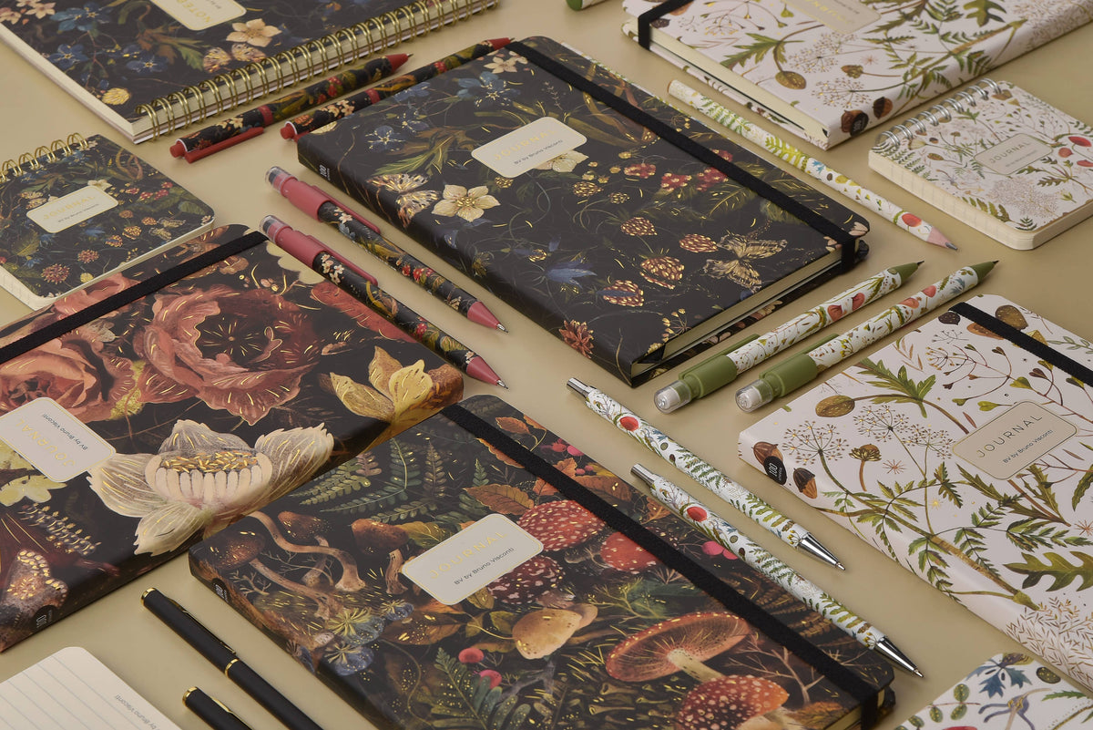 Hardcover Journal A5 - Forest Flowers