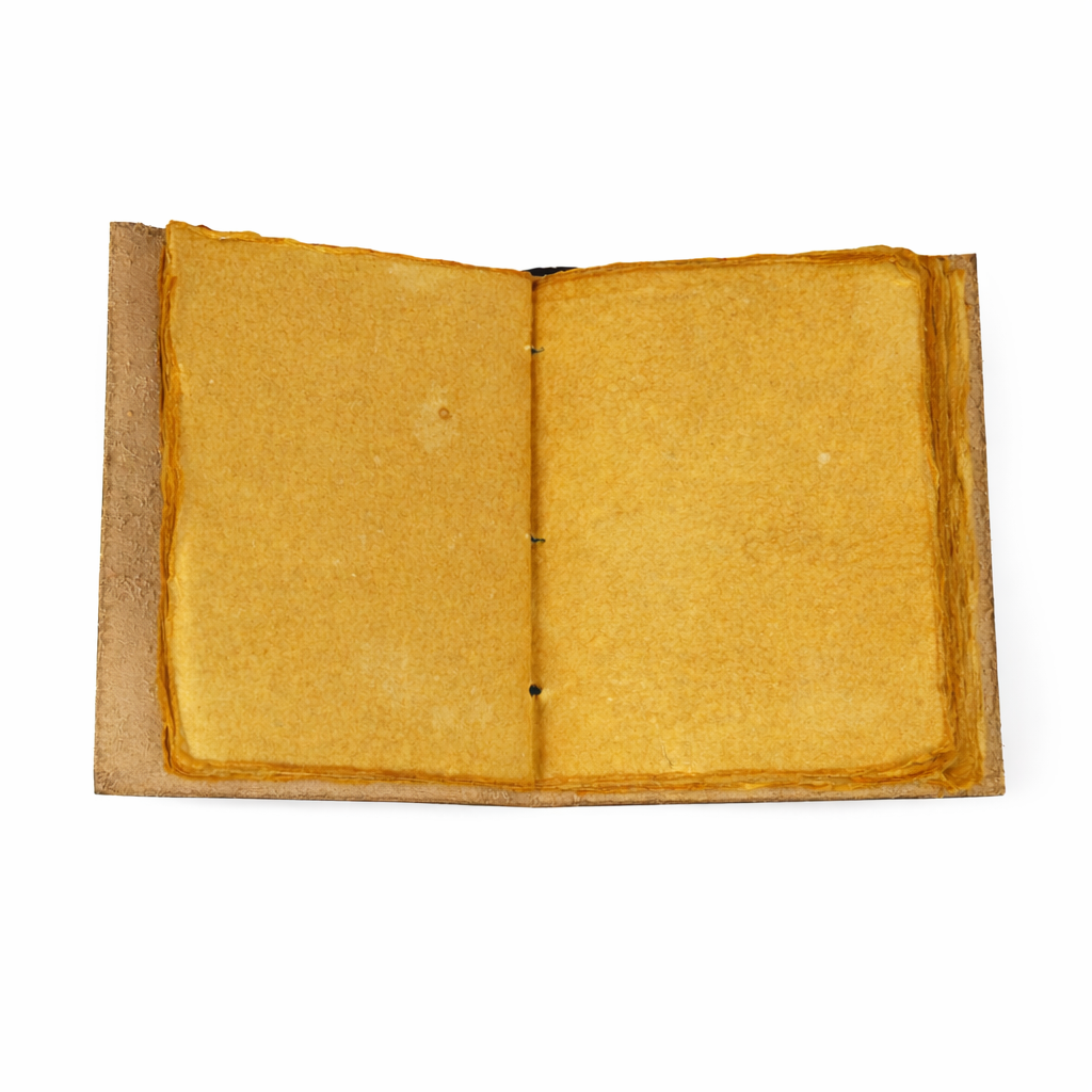 (3x4 in.) Leather Embossed String-tie Journal