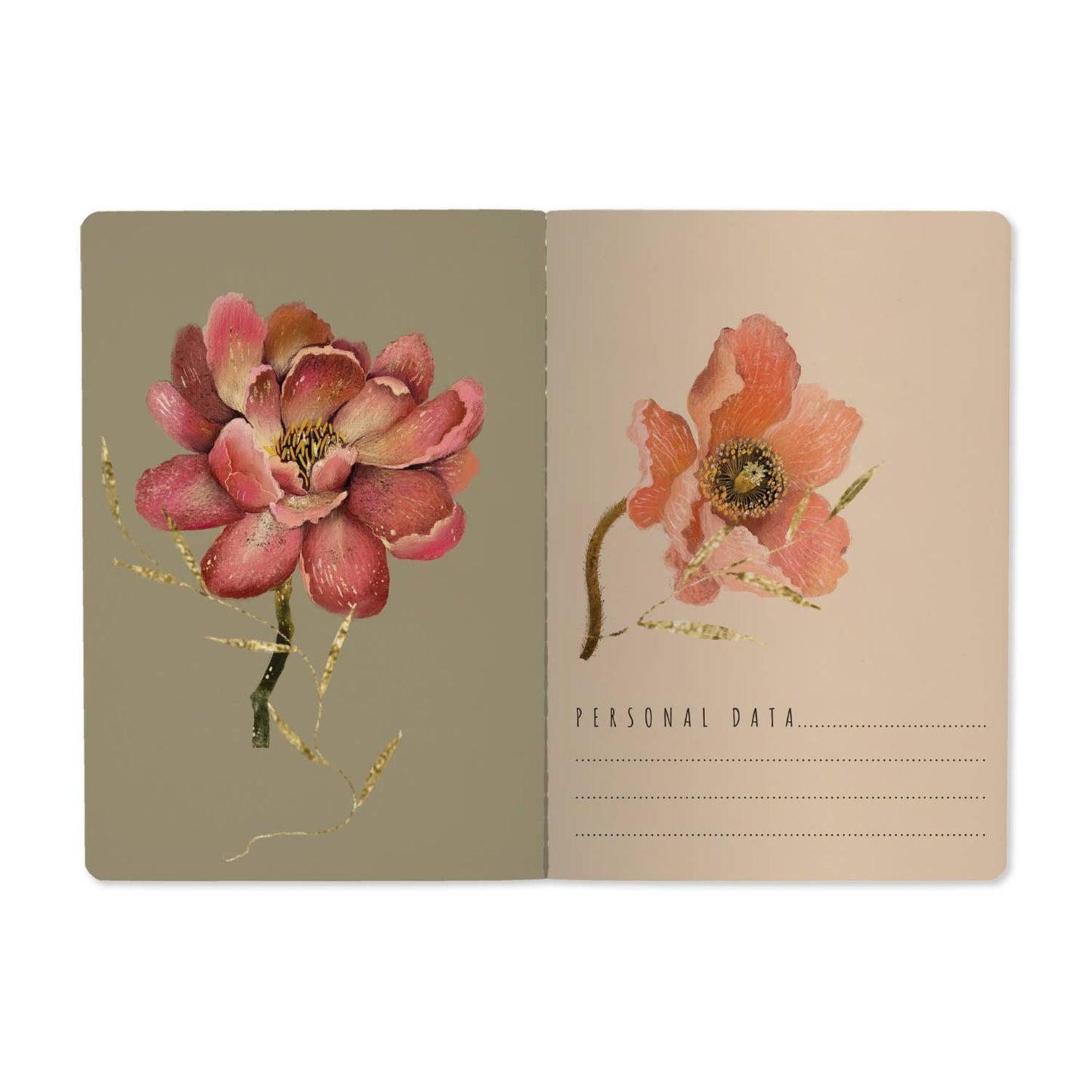 A5 Notebook - Pink Blossoms