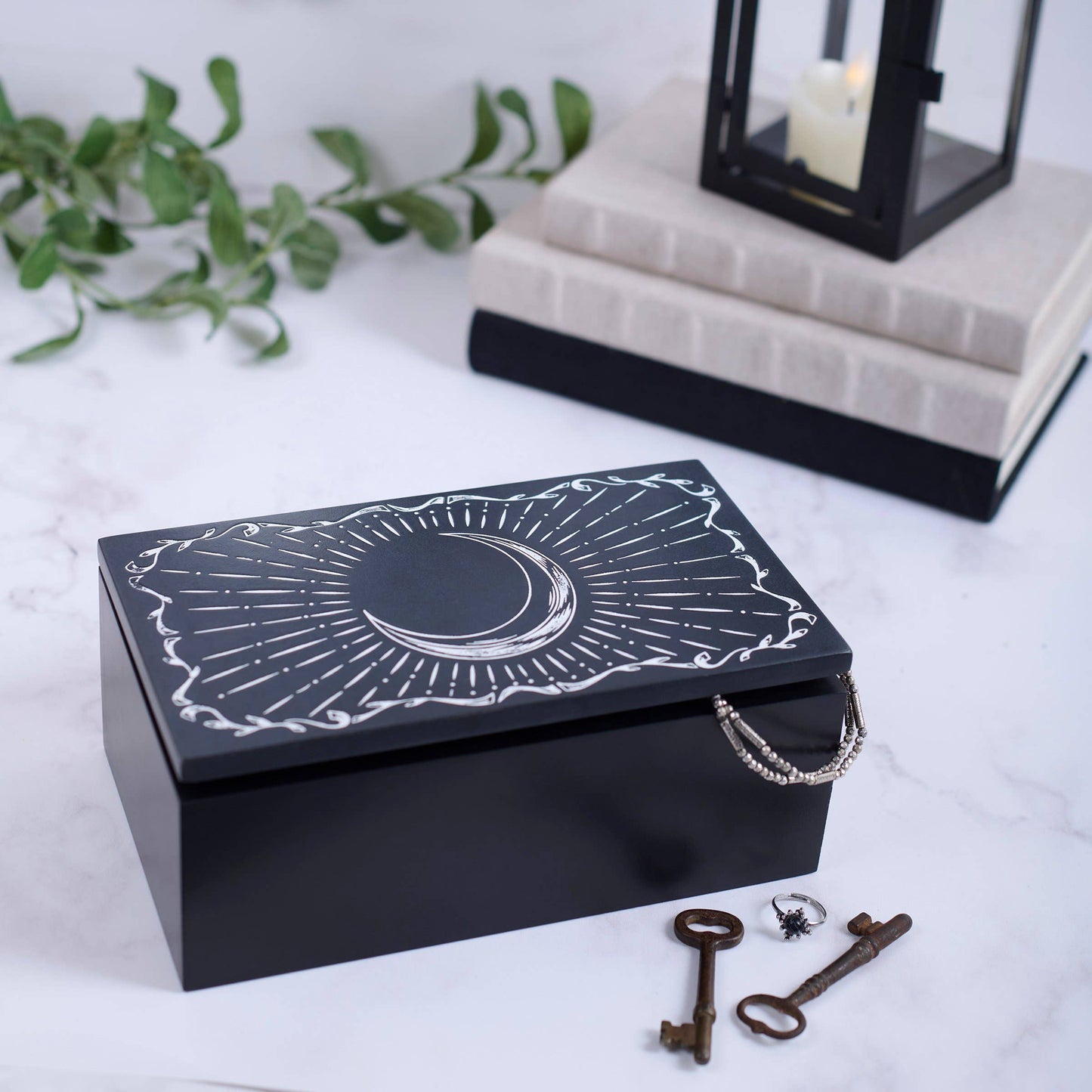 Moon Burst Hinged Box