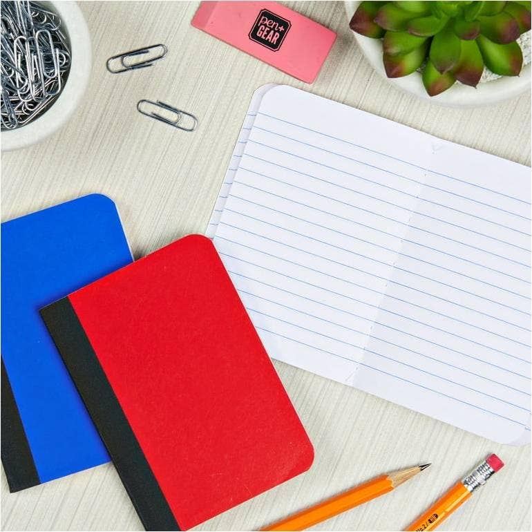 Fairy, Fall Fairy 6 Covered Notebook: Pocket 3.25x4.5