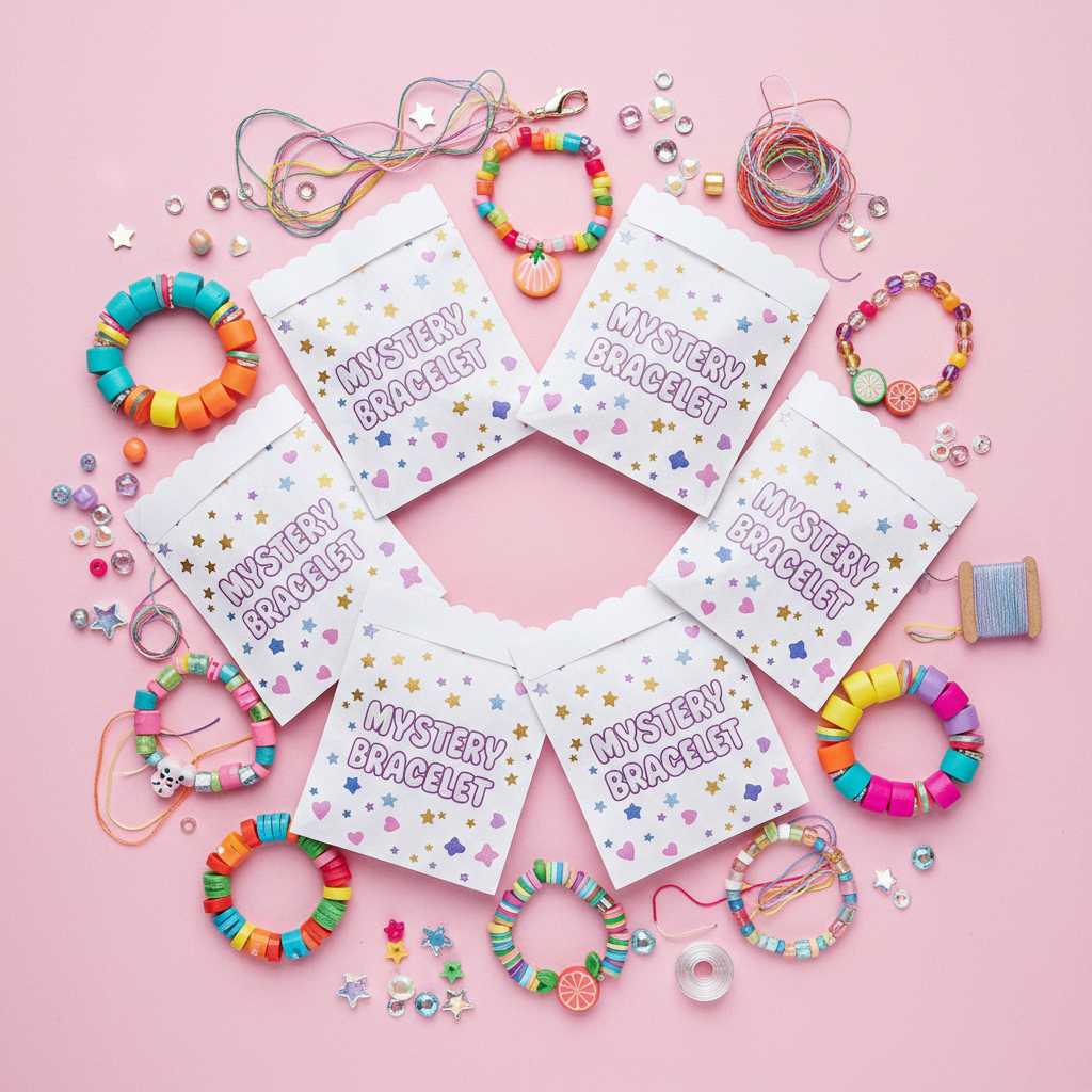 💫 Surprise Bracelet Blind Bags – Find the Bonus Bead! 🎁