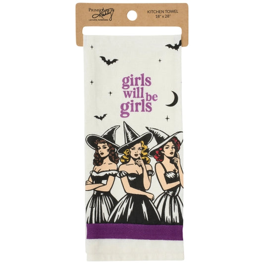 Girls Will Be Girls Kitchen Towel